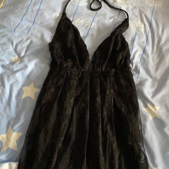 Sheer Black Maxi Dress from Reverse - Picture 2 of 5